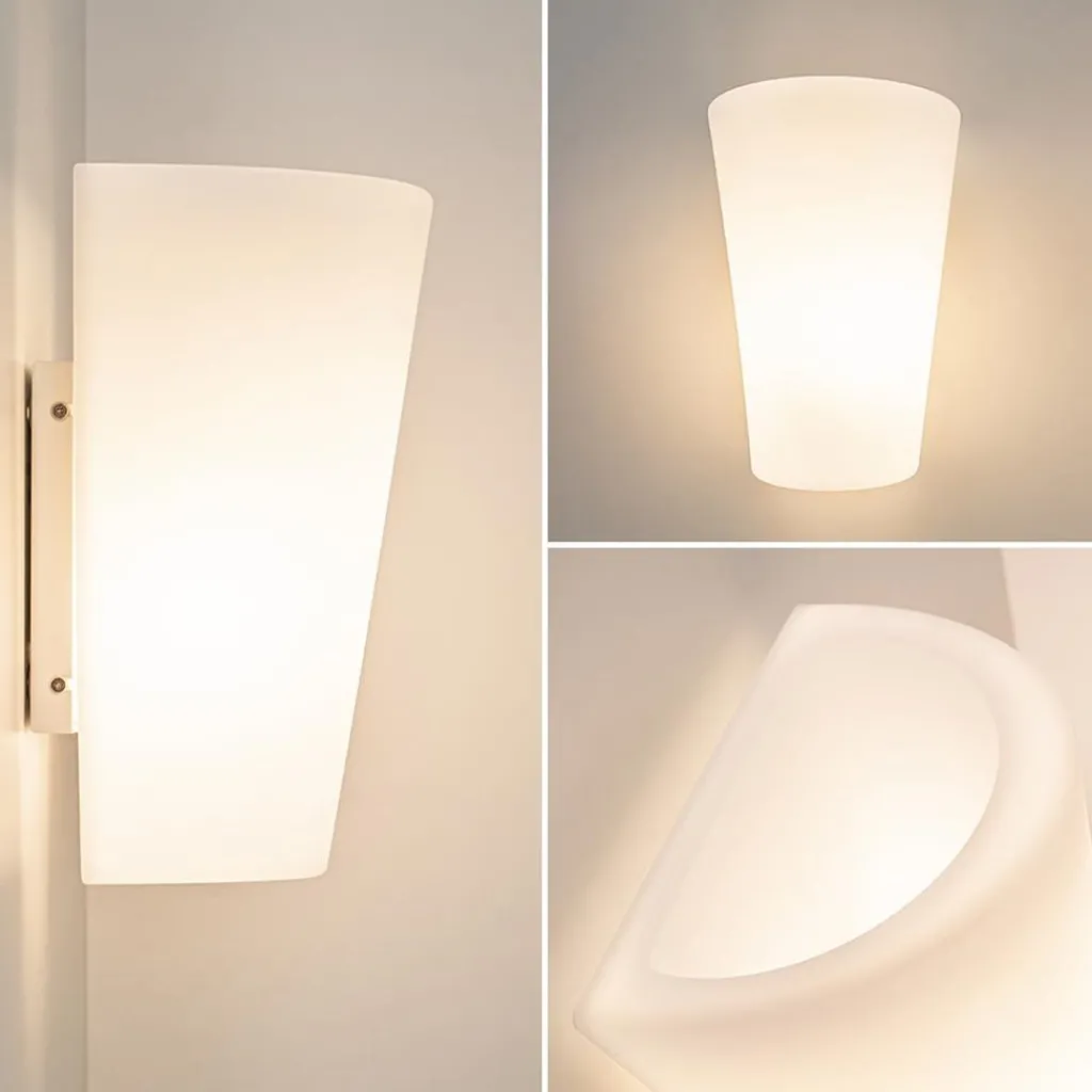 Straluma Kunststof buitenlamp wit IP54> Wandlampen|Buitenlampen