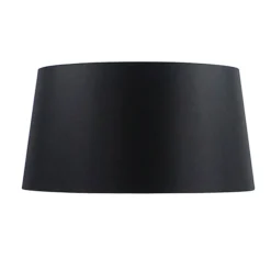 Straluma Lampenkap zwart Bridge 45 cm Chinz 20> Woonkamerlampen|Slaapkamerlampen