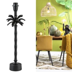 Straluma L&L lampvoet Armata mat zwarte palmboom><noscript><img width=
