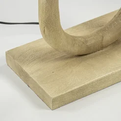 Straluma Lampvoet / vloerlamp Paceco hout naturel></noscript> Vloerlampen|Lampenvoeten