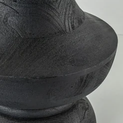 Straluma Lampvoet Nicolo zwart hout exclusief kap></noscript> Tafellampen|Lampenvoeten