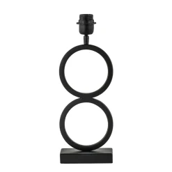 Straluma Lampvoet Stelios mat zwart exclusief kap> Tafellampen|Lampenvoeten