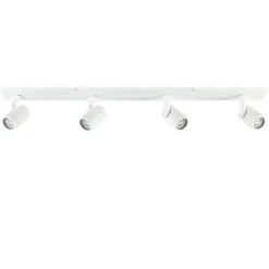 Straluma Langwerpige 4-lichts opbouwspot mat wit GU10> Opbouwspots|Halverlichting