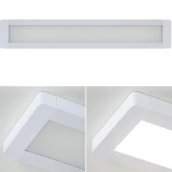 Straluma Langwerpige plafondlamp LED panel wit><noscript><img width=