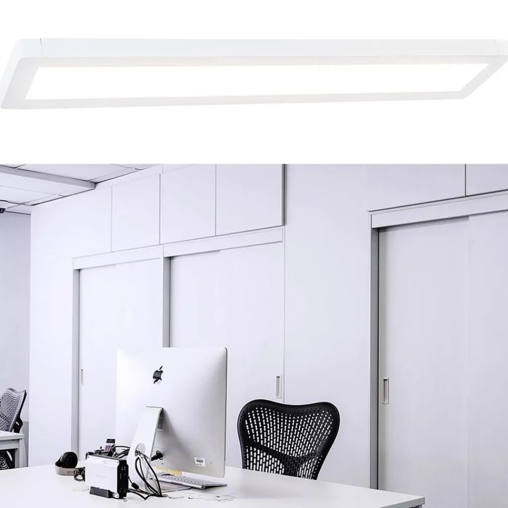 Straluma Langwerpige plafondlamp LED panel wit> Plafondlampen|Wandlampen