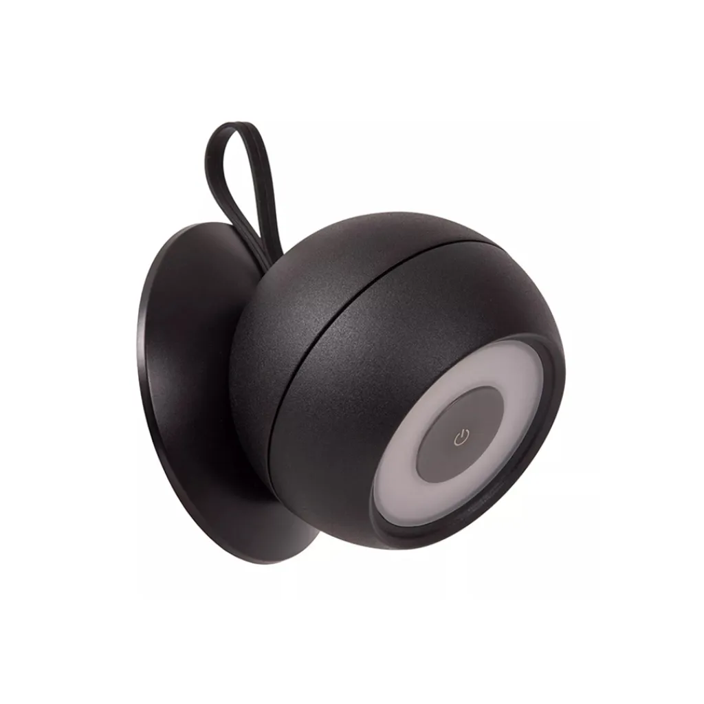 Straluma LED buitenlamp oplaadbaar zwart dimbaar> Buitenlampen|LED Wandlampen