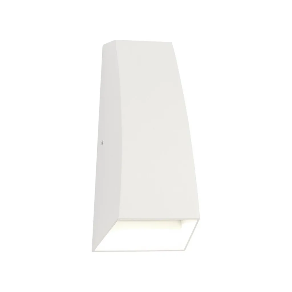 Straluma LED buitenlamp up+down wit aluminium IP54> Wandlampen|Buitenlampen
