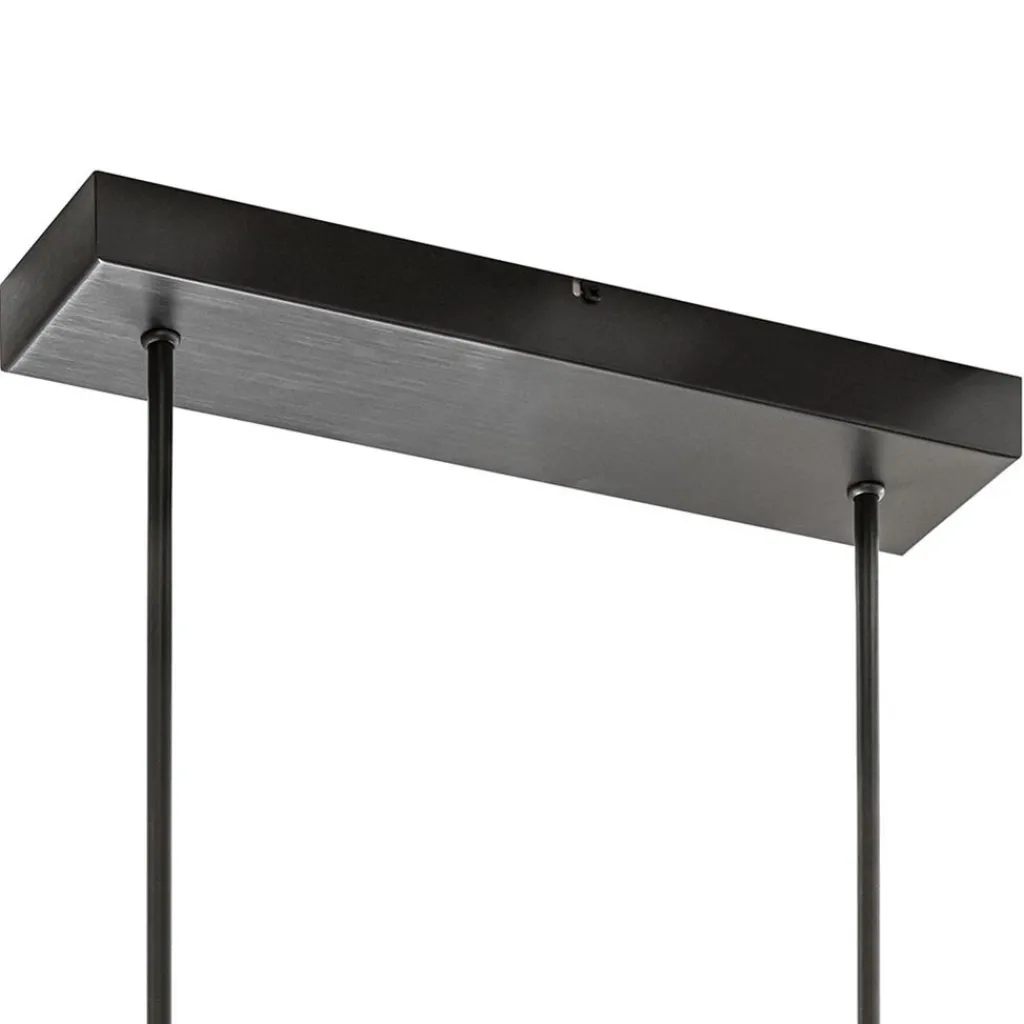 Straluma LED hanglamp aluminium mat zwart met mat goud dimbaar> Hanglampen|Eettafellampen