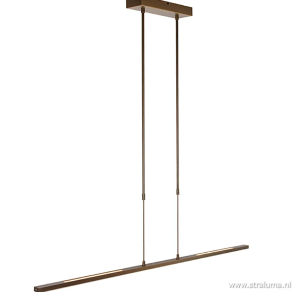 Straluma LED hanglamp brons inclusief dimmer> Hanglampen|Eettafellampen
