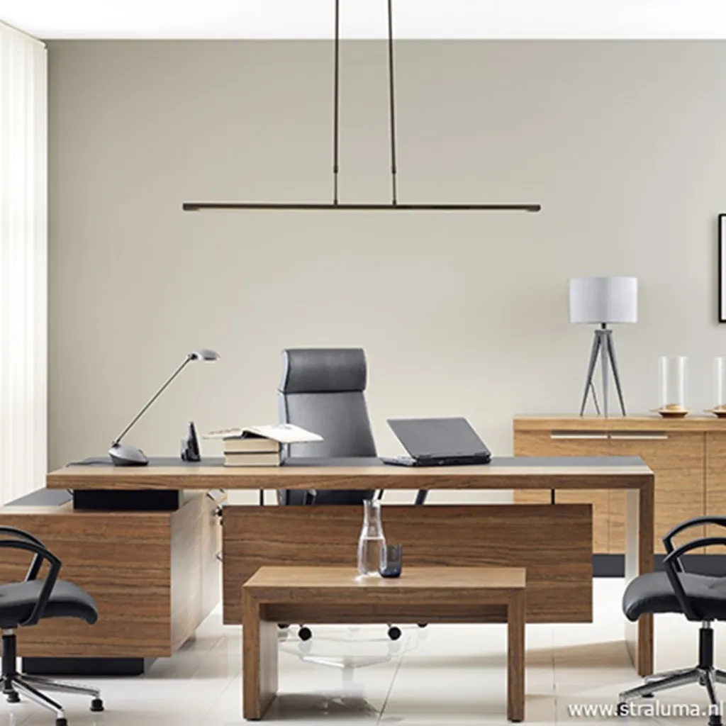 Straluma LED hanglamp brons inclusief dimmer> Hanglampen|Eettafellampen