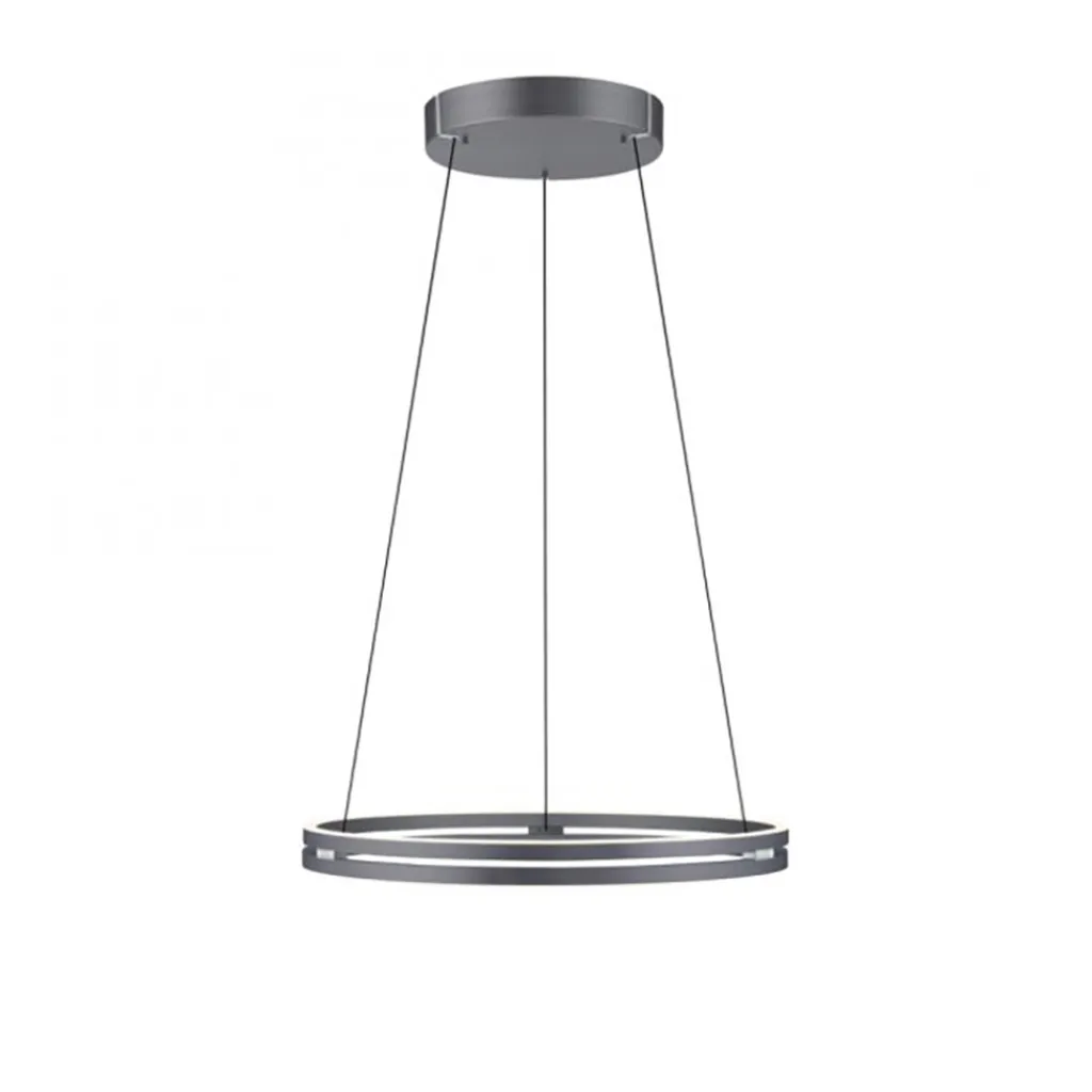 Straluma LED hanglamp grijs met E-Lift functie> Hanglampen|Eettafellampen