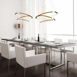 Straluma LED hanglamp ringen mat zwart></noscript> Hanglampen|Eettafellampen