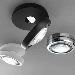 Straluma LED plafondspot Nautilus chroom verstelbaar></noscript> Plafondlampen|Opbouwspots