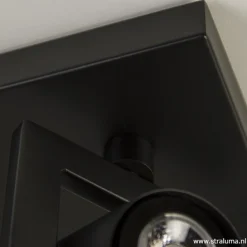 Straluma LED plafondspot vierkant mat zwart><noscript><img width=