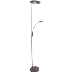 Straluma LED staande lamp-uplighter staal-dimbaar> Vloerlampen|Leeslampen
