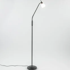 Straluma LED vloer/leeslamp Touchy verstelbaar zwart> Vloerlampen|Leeslampen