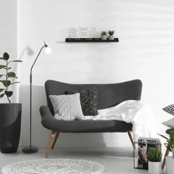 Straluma LED vloer/leeslamp Touchy verstelbaar zwart><noscript><img width=