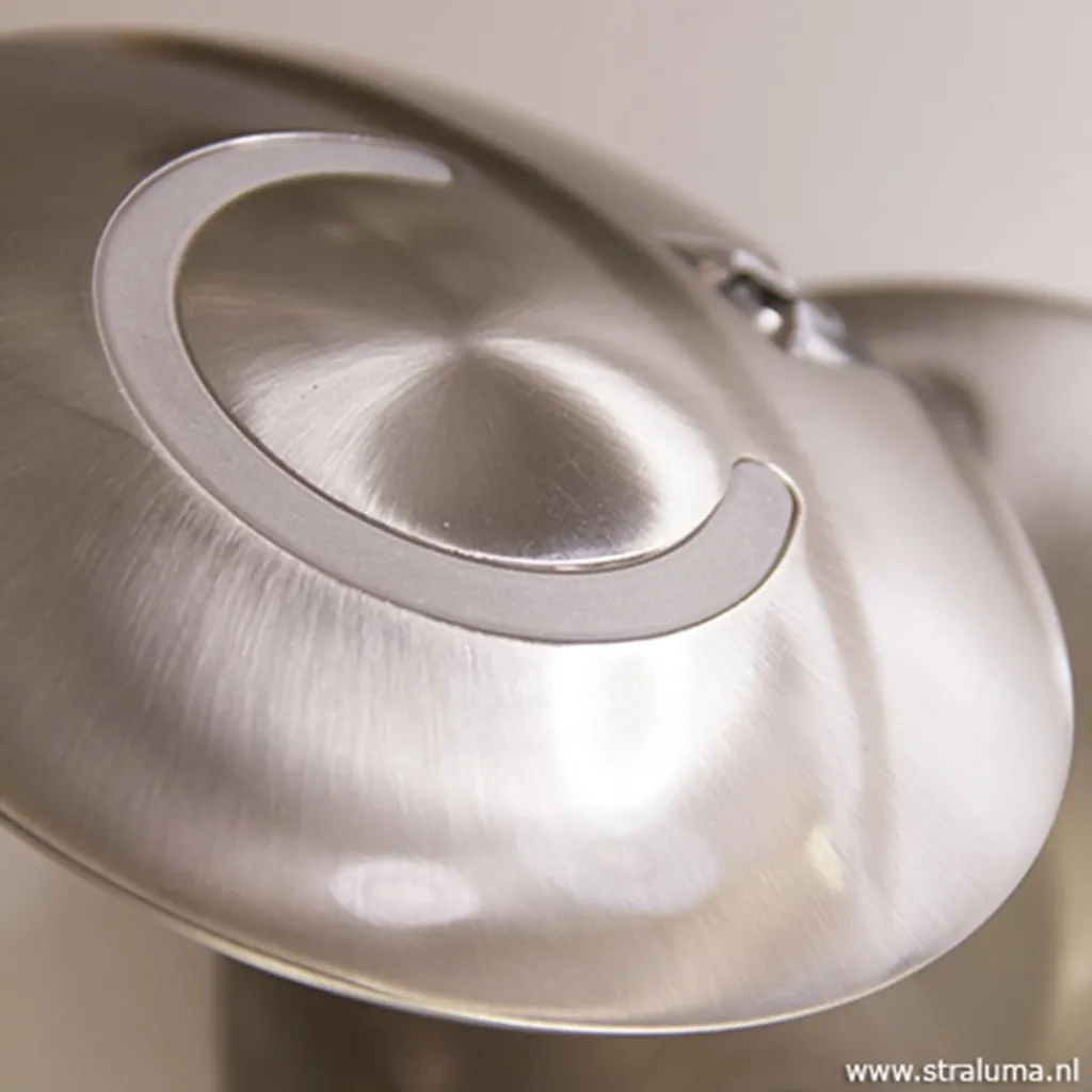 Straluma LED wandlamp staal met dimmer> Wandlampen|Bedlampjes