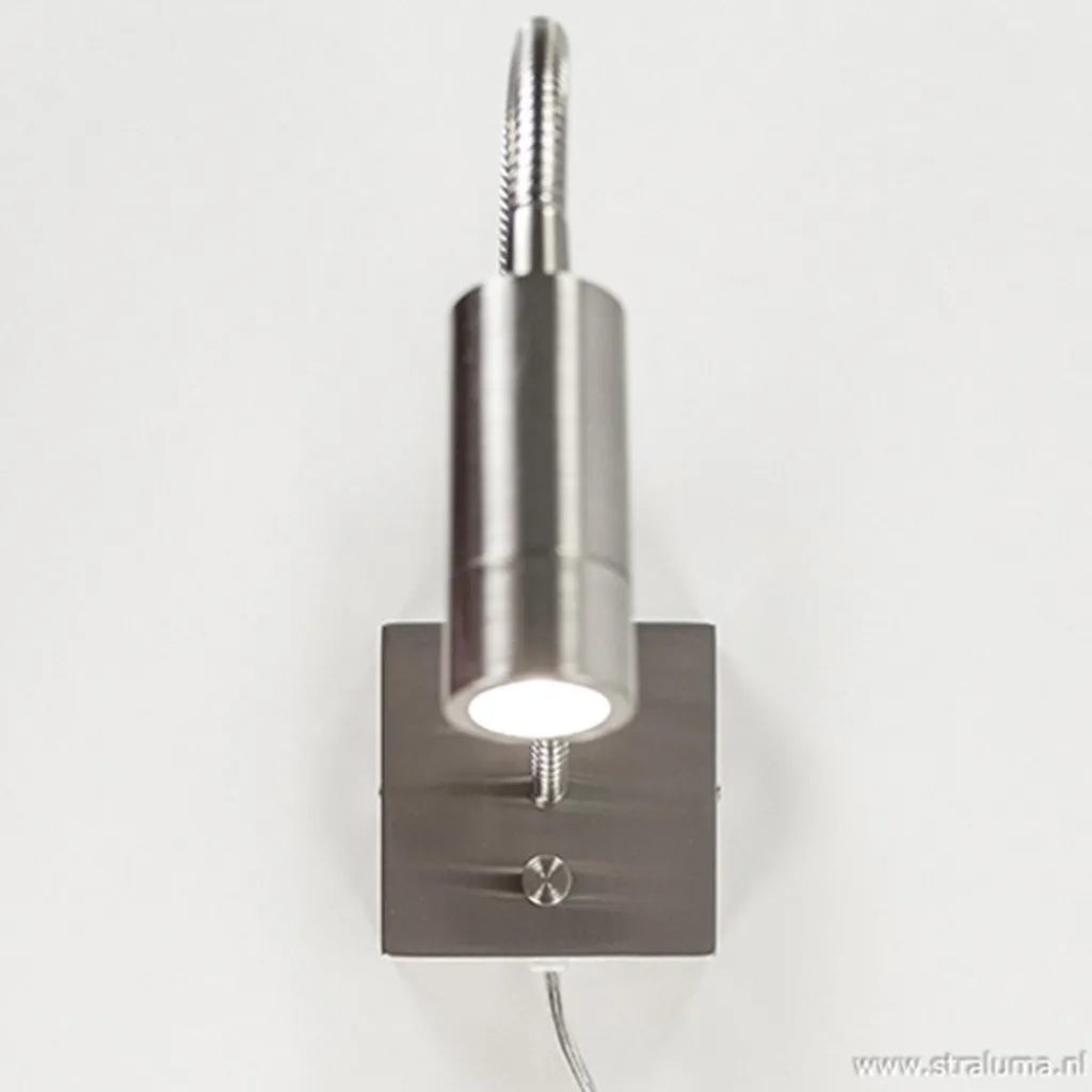 Straluma LED wandlamp/bedlamp flexibel staal> Wandlampen|Bedlampjes