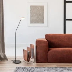 Straluma Leeslamp Denia Flex zwart dim-to-warm><noscript><img width=