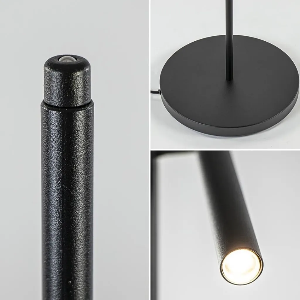 Straluma Leeslamp Flute 1l zwart dim-to-warm> Vloerlampen|Leeslampen