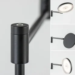 Straluma Leeslamp Plano Akku zwart oplaadbaar><noscript><img width=