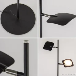 Straluma Leeslamp Raggio 2L zwart 3-step dim><noscript><img width=