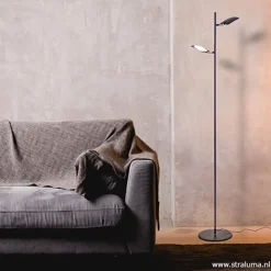 Straluma Leeslamp Raggio 2L zwart 3-step dim><noscript><img width=