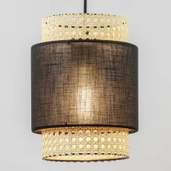 Straluma 3-Lichts eettafelhanglamp webbing met zwart></noscript> Eettafellampen|Keukenverlichting