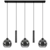 Straluma 5-Lichts hanglamp cilinders en smoke glas> Hanglampen|Eettafellampen