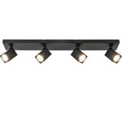 Straluma 4-Lichts langwerpige opbouwspot verstelbaar GU10> Opbouwspots|Woonkamerlampen