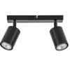 Straluma 2-Lichts opbouwspot GU10 mat zwart> Opbouwspots|Woonkamerlampen