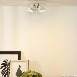 Straluma 2-Lichts opbouwspot wit dim to warm LED><noscript><img width=