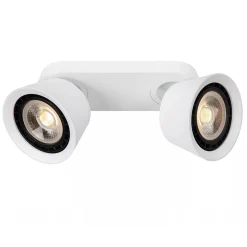 Straluma 2-Lichts opbouwspot wit GU10-ES111 verstelbaar> Plafondlampen|Opbouwspots