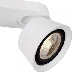 Straluma 2-Lichts opbouwspot wit GU10-ES111 verstelbaar></noscript> Plafondlampen|Opbouwspots