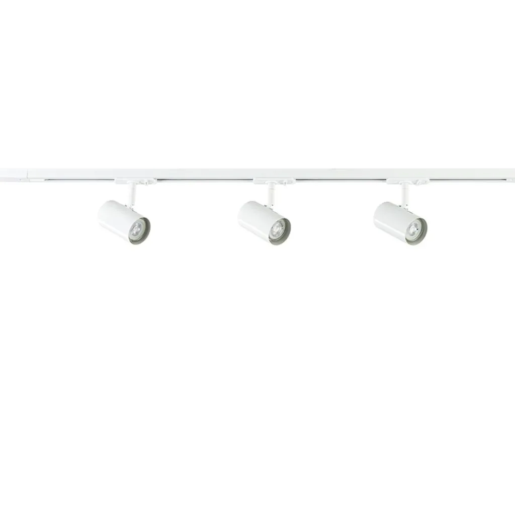 Straluma 3-Lichts railsysteem wit 1-fase> Opbouwspots|Keukenverlichting