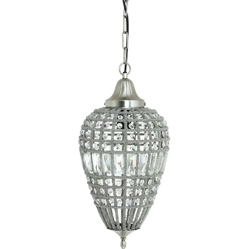 Straluma Light & Living hanglamp Charlene kristal> Eettafellampen|Light and Living
