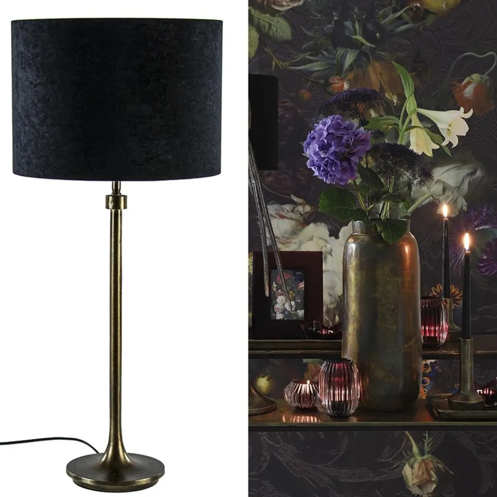 Straluma Light & Living lampvoet Olando antiek brons> Tafellampen|Lampenvoeten