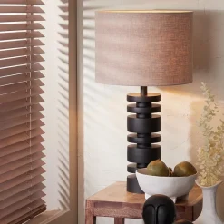 Straluma Light & Living lampvoet Desley mat zwart></noscript> Tafellampen|Lampenvoeten