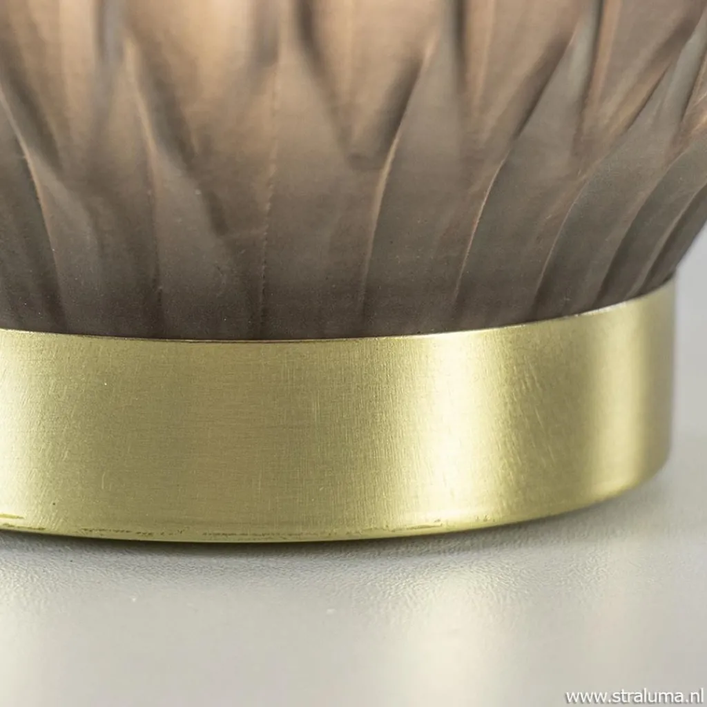 Straluma Light & Living tafellamp Ivot mat olijf groen> Tafellampen|Light and Living