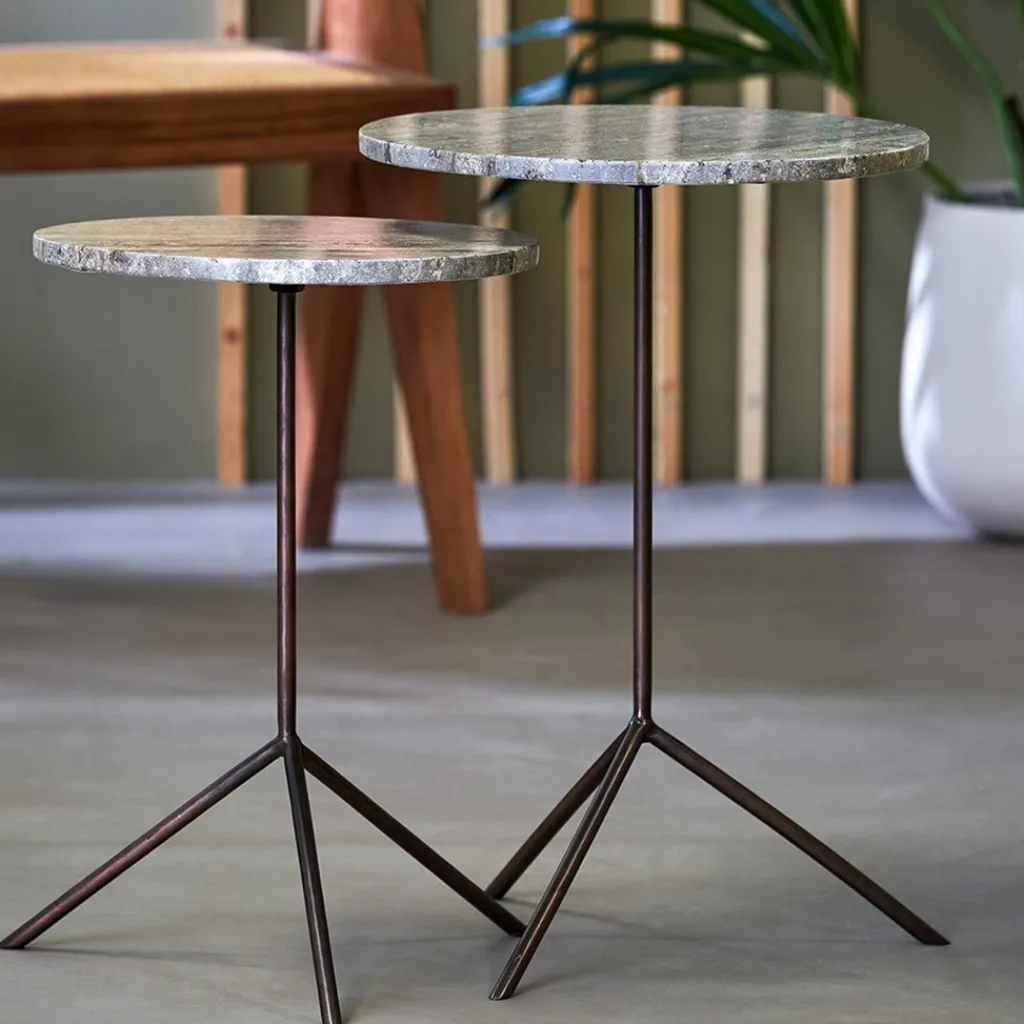 Straluma Light and Living bijzettafel Gimi set van 2> Light and Living|Bijzettafels