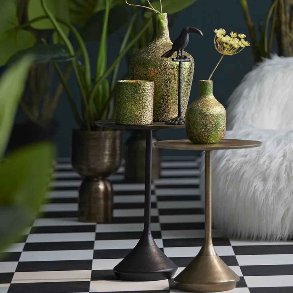 Straluma Light and Living bijzettafel Dimphy antiek brons> Light and Living|Bijzettafels