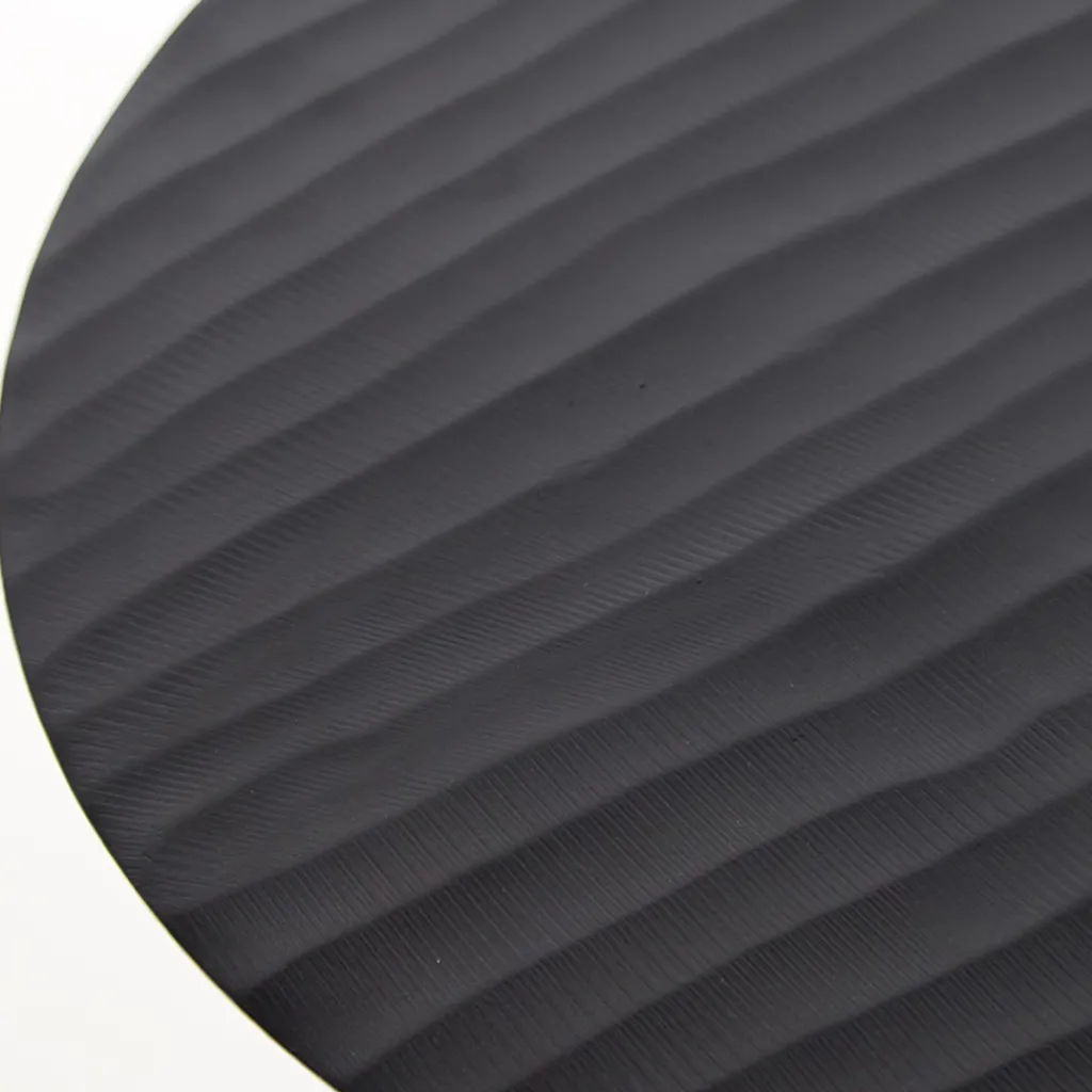 Straluma Light and Living bijzettafel Janna 50x60 cm mat zwart> Light and Living|Bijzettafels