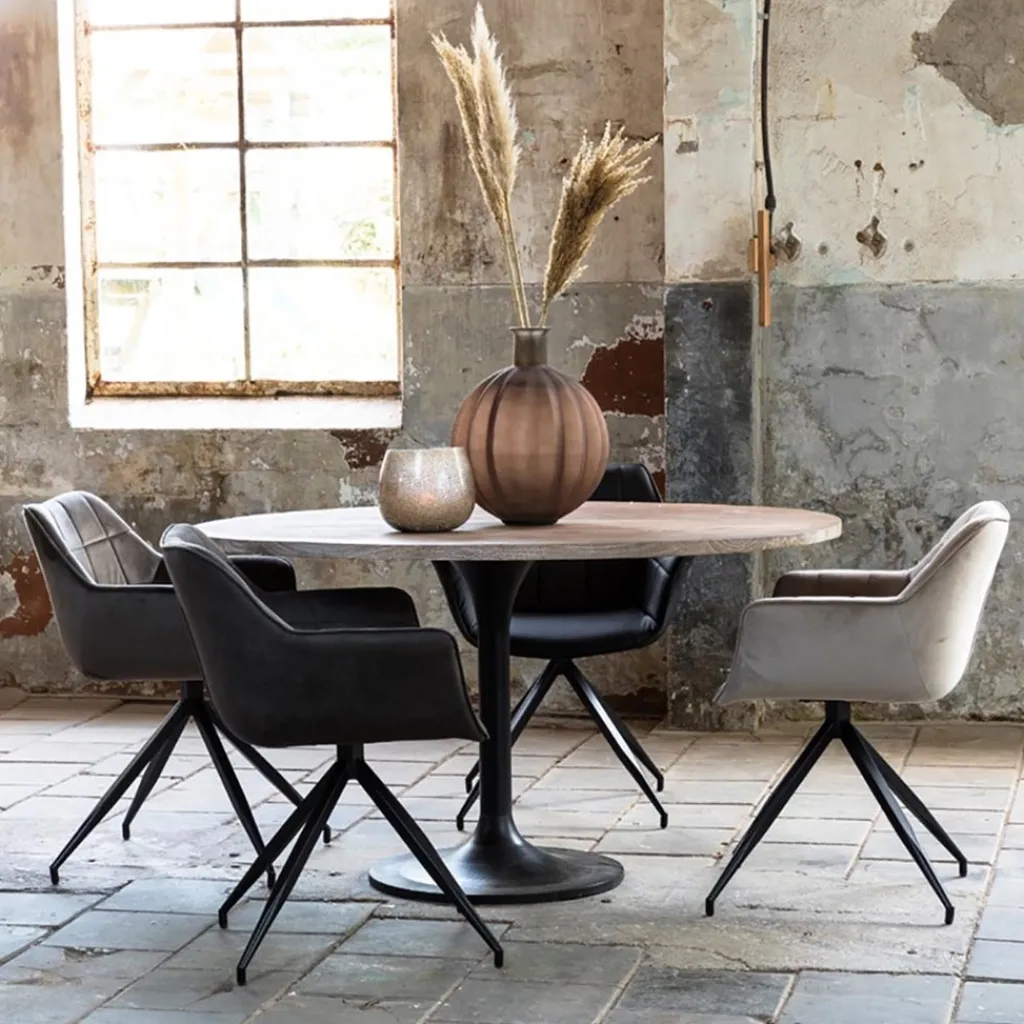 Straluma Light and Living eettafel Biboca acacia hout vergrijsd> Light and Living|Eettafels