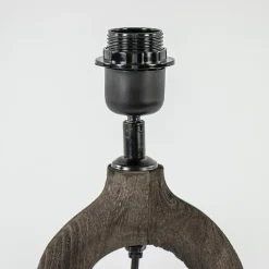 Straluma Light and Living lampvoet Sabuli donker bruin hout><noscript><img width=