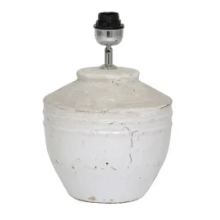 Straluma Light and Living lampvoet Toba wit 25x35 cm> Lampenvoeten|Light and Living