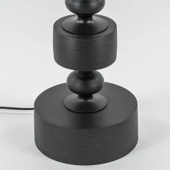 Straluma Light and Living lampvoet Gody mat zwart> Vloerlampen|Lampenvoeten