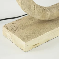 Straluma Light and Living lampvoet Nubia hout naturel><noscript><img width=