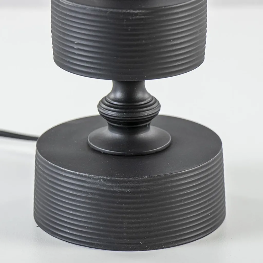 Straluma Light and Living tafellamp Gody mat zwart> Lampenvoeten|Light and Living