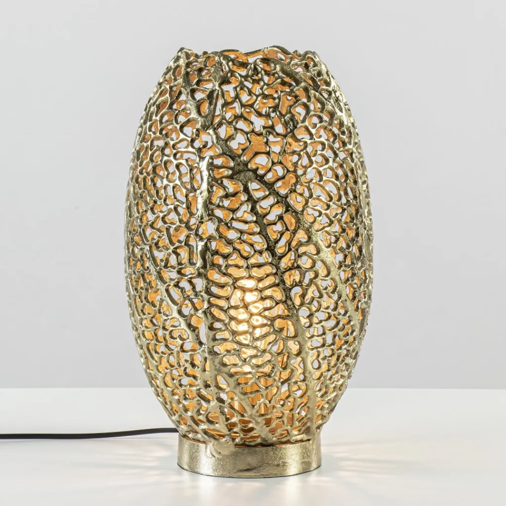 Straluma Light and Living tafellamp Sinula goud> Tafellampen|Light and Living